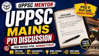 UPPSC MAINS 2025 PAPER 5 PYQ SOLVED Q.4