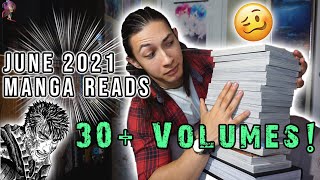 I Read SO MUCH Damn Manga Last Month... | June 2021 Manga Reads