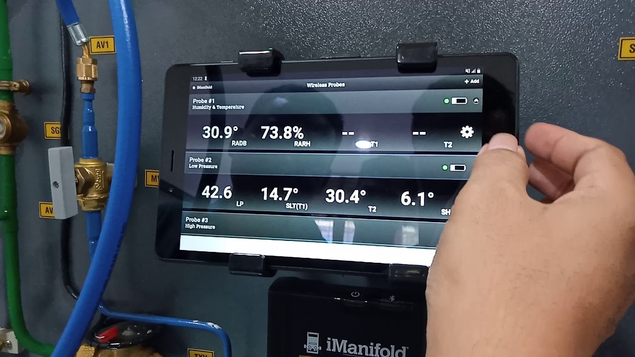 Imperial imanifold digital refrigeration gauge / basic refrigeration and air conditioning