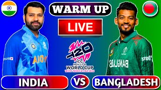 🔴Live: India vs Bangladesh, Warm-UP | IND vs BAN Live Cricket Match Today | 1st Innings #livescore