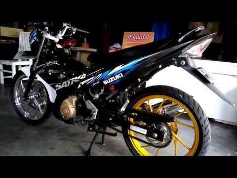 Modifikasi Satria Fu 2012 Ganti Cover Body Face Life By Tommy Mimin Gsx90