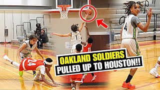 Oakland Soldiers Vs Houston Hoops Falco Prophet Cleans The Glass With Crazy Block