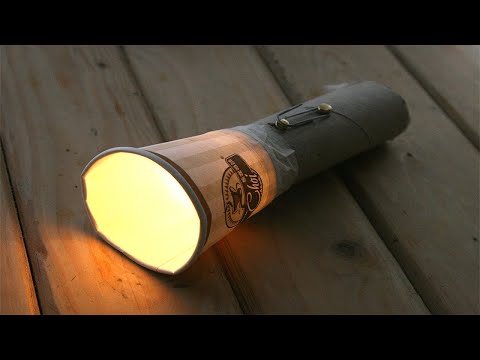 فيديو: كيفية صنع مصباح يدوي