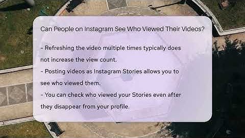 Can People on Instagram See Who Viewed Their Videos? - Everyday-Networking