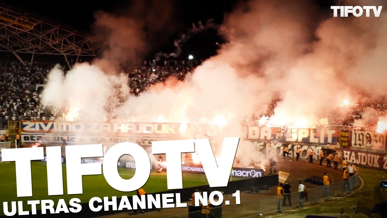 Hajduk Split x Dinamo Zagreb Torcida Split hoje no clássico croata!  #NoPyroNoParty