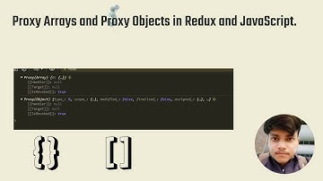 Proxy Arrays and Proxy Objects in Redux and JavaScript.