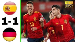 #ไฮไลท์ฟุตบอลเมื่อคืน : สเปน VS เยอรมัน : 28/11/2022