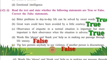 XII 1.2 On Saying Please Brainstorming Question