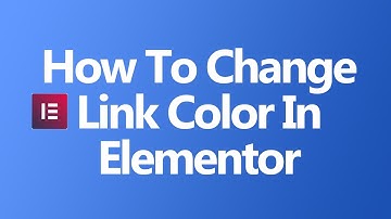 How To Change WordPress Link Color From Elementor Page Builder Plugin