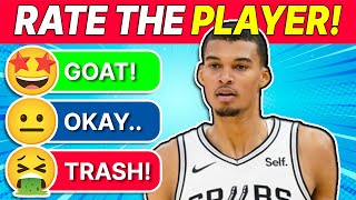 RATE Your Favorite NBA Player! | Basketball Quiz 🏀 | Kyrie Irving, Lebron James, Steph Curry, Jokic screenshot 4