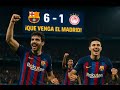 APLANADORA #BLAUGRANA ...El #fcbarcelona goleo en #UCL al #olympiakos.#realmadrid #championsleague