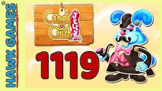 Candy Crush Jelly Saga Level 1119 Hard (Monkling Boss mode) - 3 Stars Walkthrough, No Boosters screenshot 5
