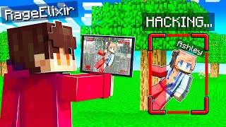 Using HACKS to Cheat in Minecraft HIDE and SEEK!