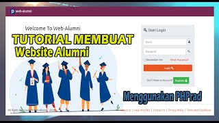 PHPrad Tutorial  - Membuat Sistem Informasi Alumni Berbasis Web tanpa coding