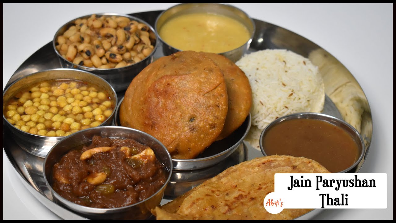 Satvik Jain Paryushan Parv Thali 2021 | 8 Dishes recipe | No Ginger, onion | Pure veg | Hindi Audio