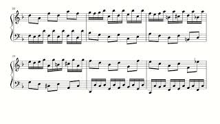 Invention No°8 BWV 779 - J.S.Bach