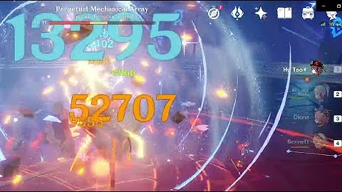 HUTAO + AYAKA + BLACKCLIFF = BUSTED! F2P Mechanical array event showcase!