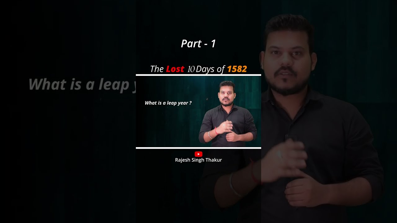Lost 10 Days In Oct 1582 Part 1