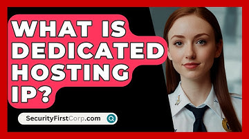 What Is Dedicated Hosting IP? - SecurityFirstCorp.com