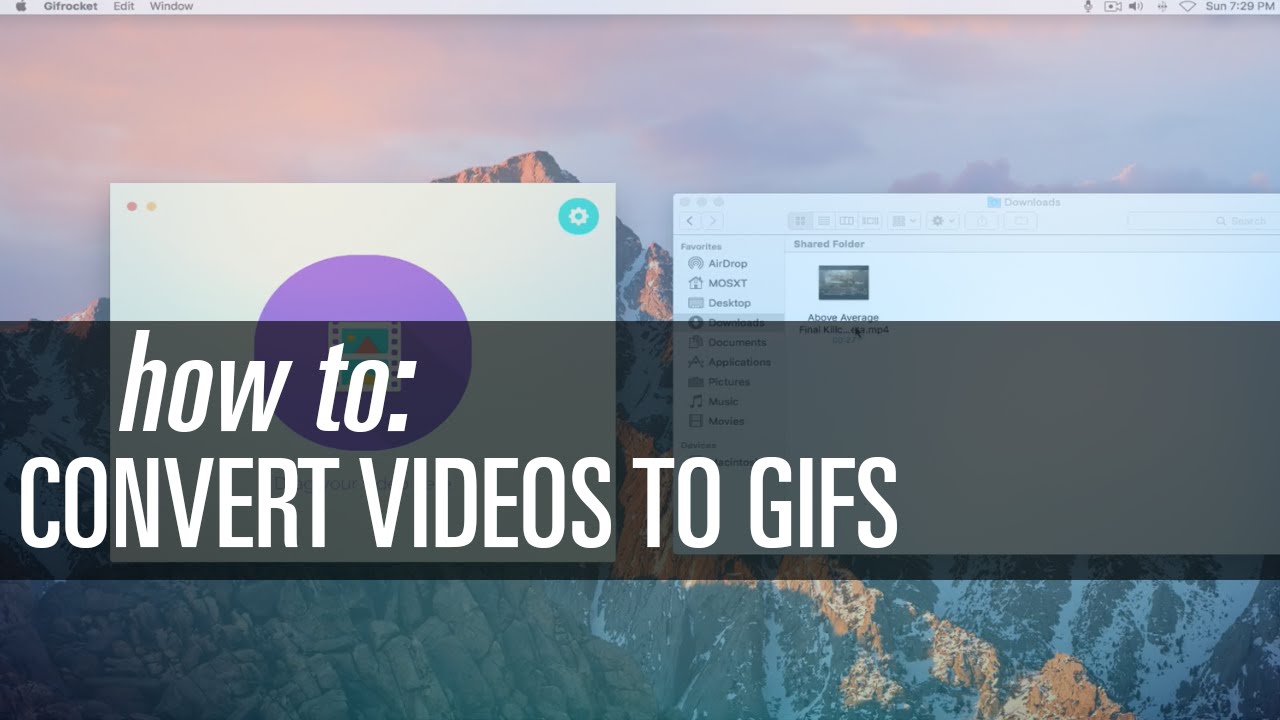 How To Convert Videos To GIF Images On Mac