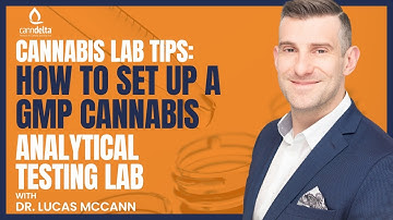 Cannabis Lab Tips: How to Set Up a GMP Cannabis Analytical Testing Lab with Dr. Lucas McCann