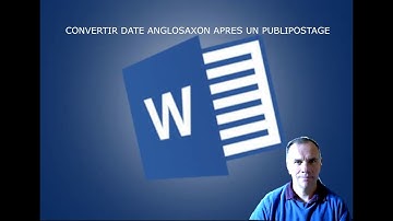 Vidéo 9 convertir date format  anglosaxon vers date FR
