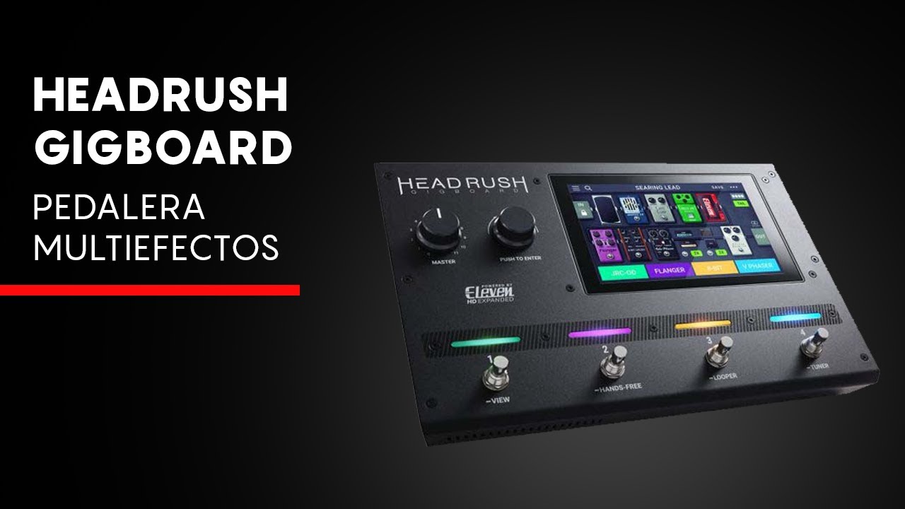 ▷ Headrush Prime - Pedalera multiefectos para guitarra