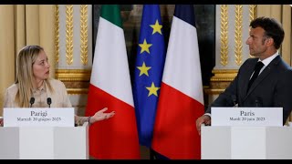 France-Italie : ce qu'il faut retenir de l'entrevue entre Giorgia Meloni et Emmanuel Macron