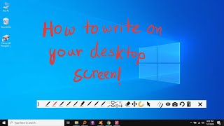 Top 5 apps to write , draw & annotate on desktop screen + ppInk demo screenshot 4