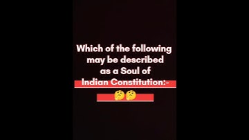 1st Question /500 Mcq Series | Legal Aptitude | Indian Constitution|  #cseet #csexam #csstudents