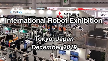 Different Industrial Robots at the International Robotic Exhibition (iREX 2019)