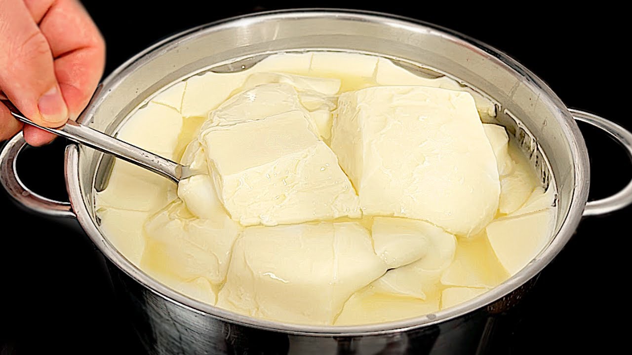 Хватит покупать сыр! Самый простой способ сделать сыр дома за 10 минут.