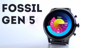 Fossil Gen 5 Unboxing & First Impressions ⌚️ Black Friday Smartwatch? (2019)
