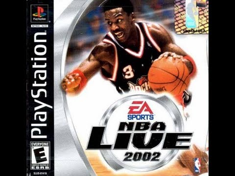 NBA Live 2002 (PlayStation) -  Houston Rockets vs. Golden State Warriors