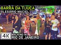 Rio de Janeiro Nightlife 🇧🇷 Barra da Tijuca: Olegário Maciel | Brazil | 【4K】