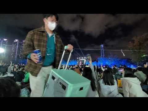 2022.10.29 부산 원아시아페스티벌 2030 엑스포 유치 2022 멜로망스편 선물 멜로망스 마지막곡