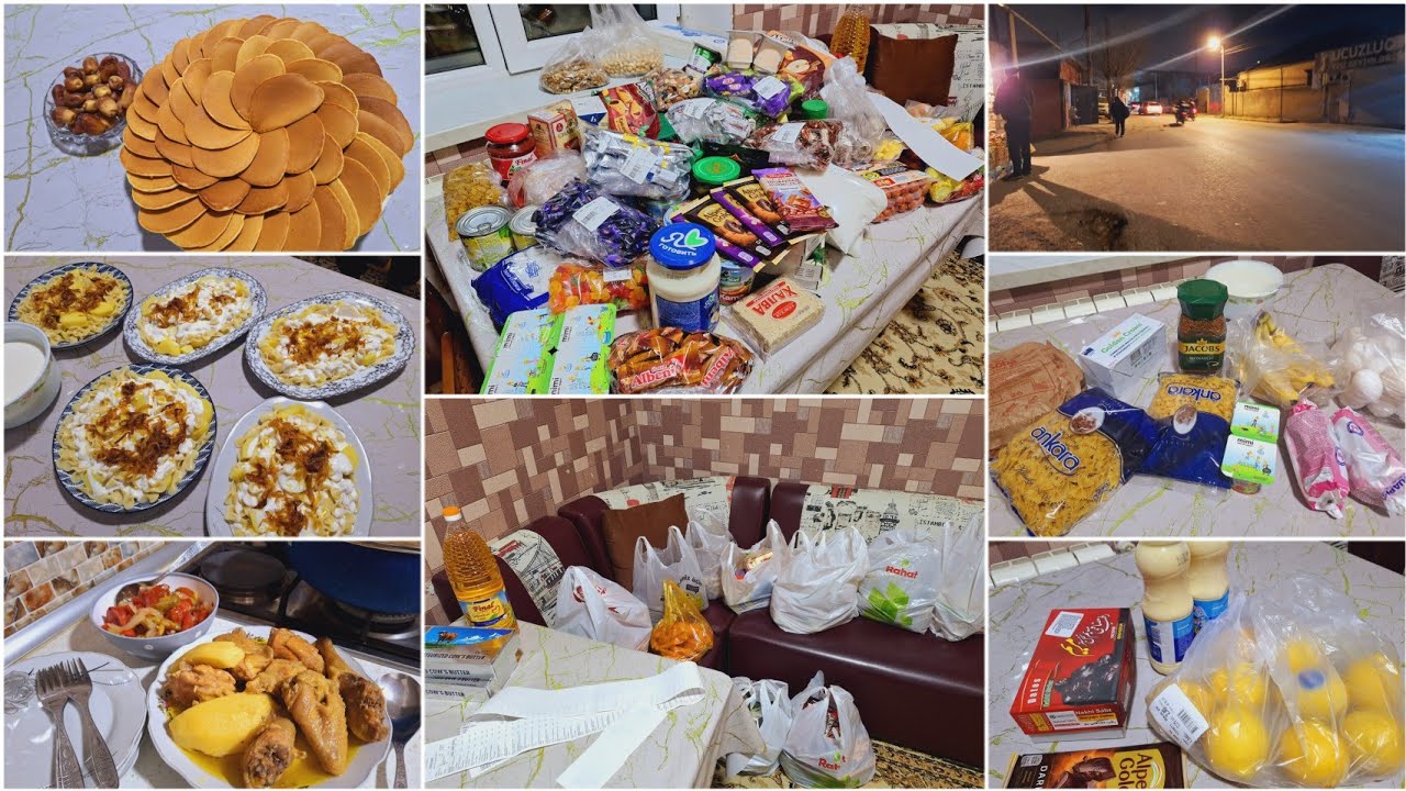 VLOG327 #Novruz bayramı alış-verişi🛒 #imsak iftar hazırlığı #dolu-dolu söhbətli vlog💞🌹