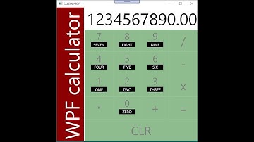 WPF Calculator part-1
