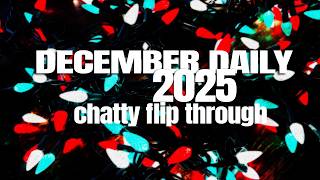chatty 2025 December daily album flip through