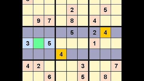 How to Solve Los Angeles Times Sudoku Expert October 20, 2022