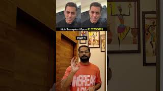Salman khan Baldness after hair Transplant | Part 1