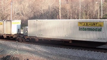 NS 214 in Hi Def with UP Power at Red Hill,VA on 11/11/11