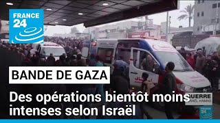 Bande de Gaza : bombardements sur le sud, des opérations bientôt moins intenses selon Israël