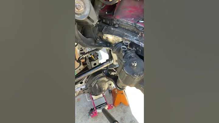 Jeep xj steering box relocation.