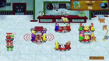 SpongeBob Diner Dash 2: Two Times the Trouble Walkthrough - Level #22 - Chum Bucket II