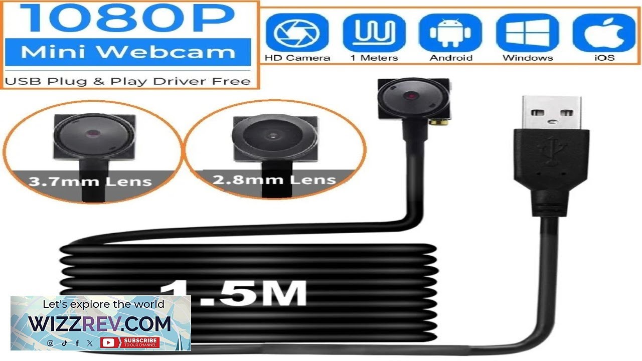 HD Portability USB Computer Camera Webcam Mini Peripheral Camera Lens Camera Full