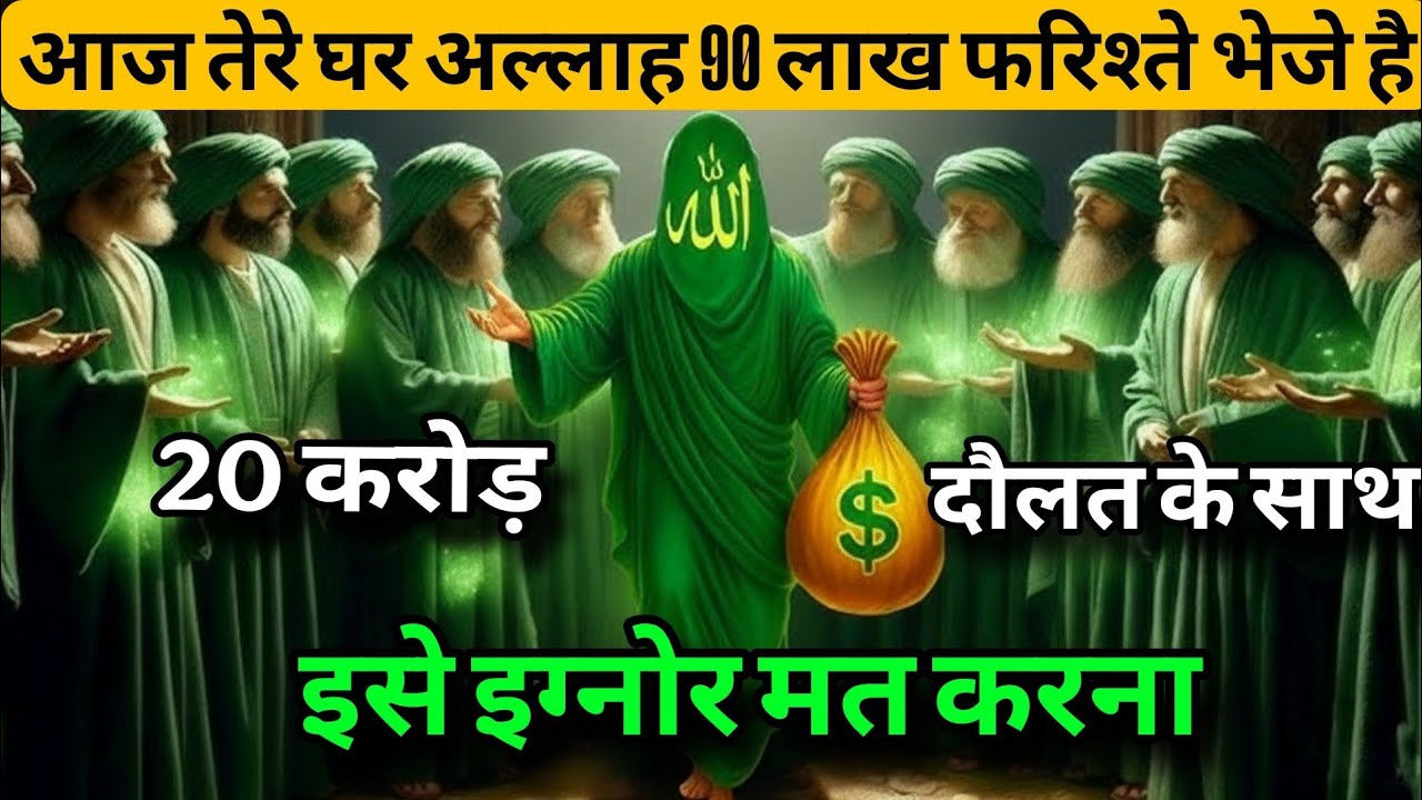16october2025 आज तेरे घर अल्लाह 90 लाख फरिश्ते भेजे है 20करोड दौलत के साथ इसे इग्नोर मत करना#allah 