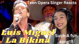 Teen Opera Singer Reacts To Luis Miguel  La Bikina