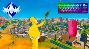 SteelSeries Apex Pro TKL ASMR 😴 Fortnite OG Ranked Reload 🏆 Satisfying Keyboard Fortnite 360 FPS 4K