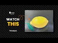 Watch Me Paint A Lime In Minutes Acrylic Art 